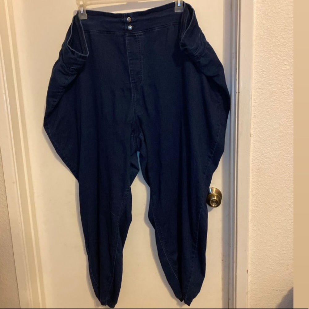 Used-Stretch band Jeans